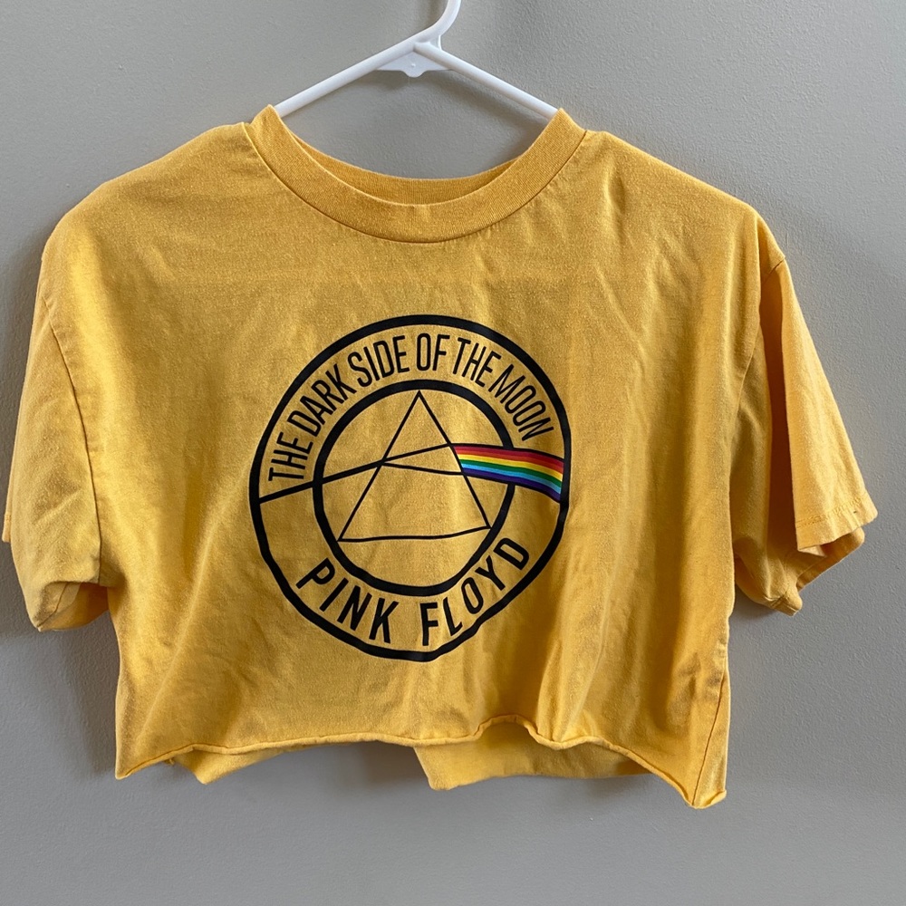 cropped pink floyd shirt